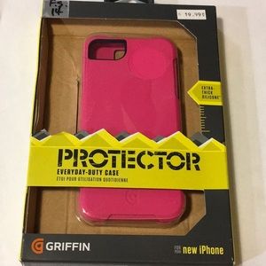 Griffin Protector Duty Case for iPhone 5 - Pink